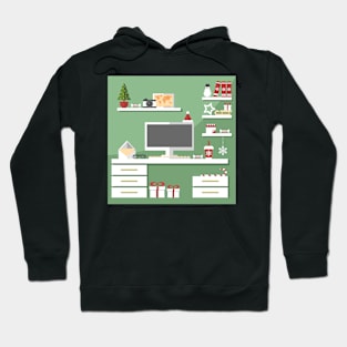 Christmas workstation Hoodie